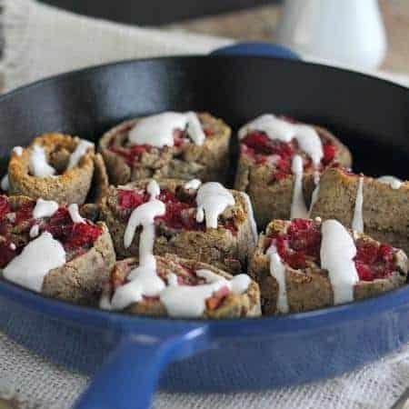 Cranberry Cherry Cinnamon Rolls