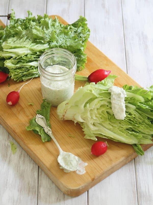Herb Dressing | runningtothekitchen.com