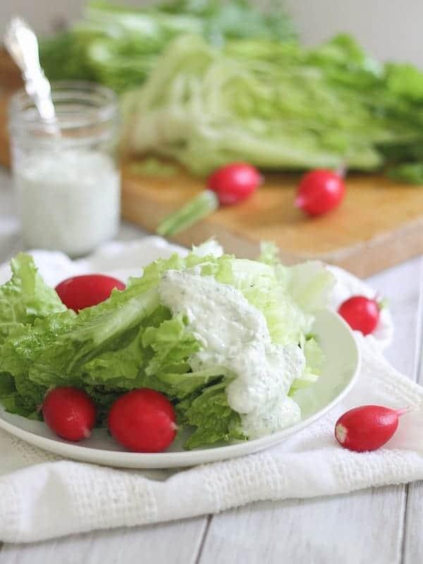 Creamy 3 Herb Dressing