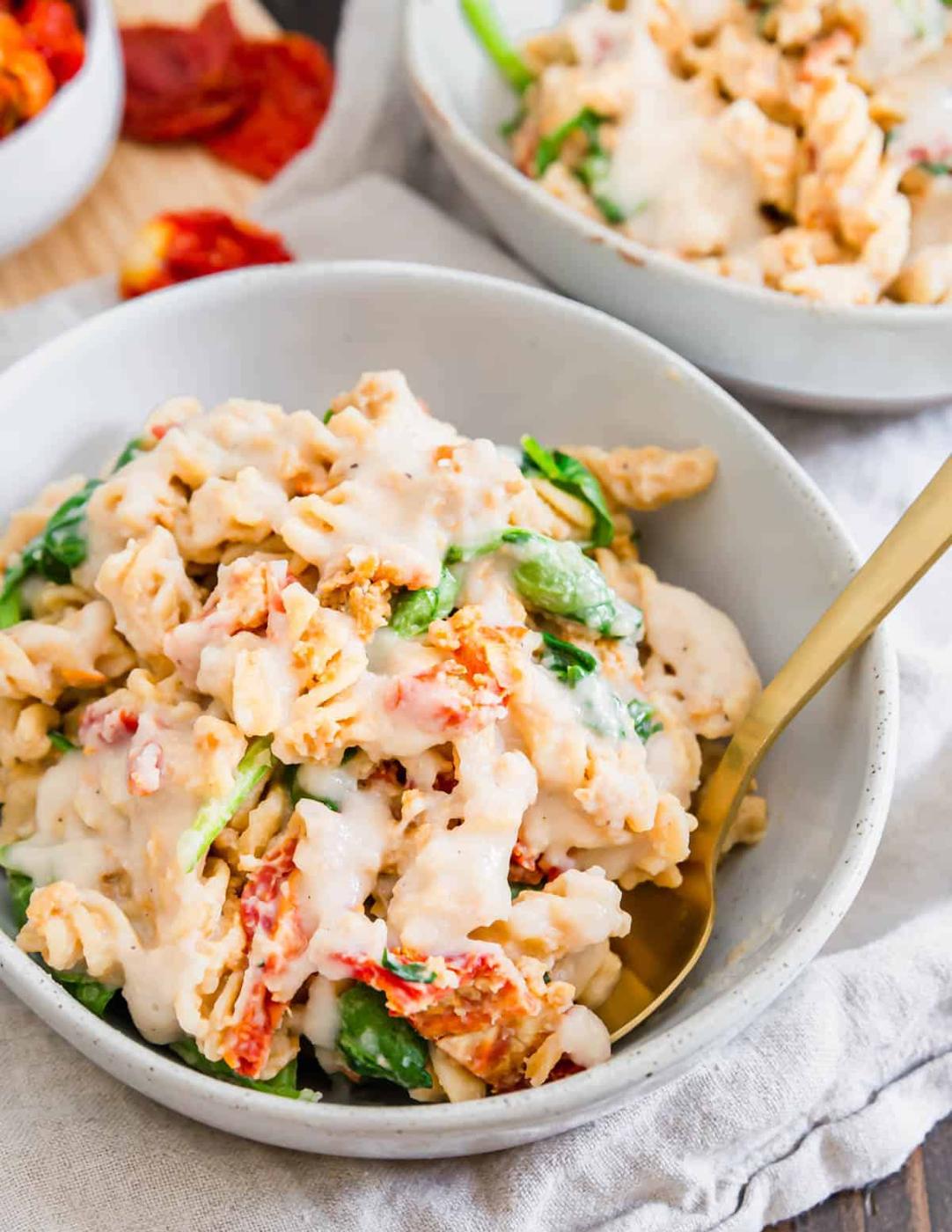 Creamy White Bean Pasta