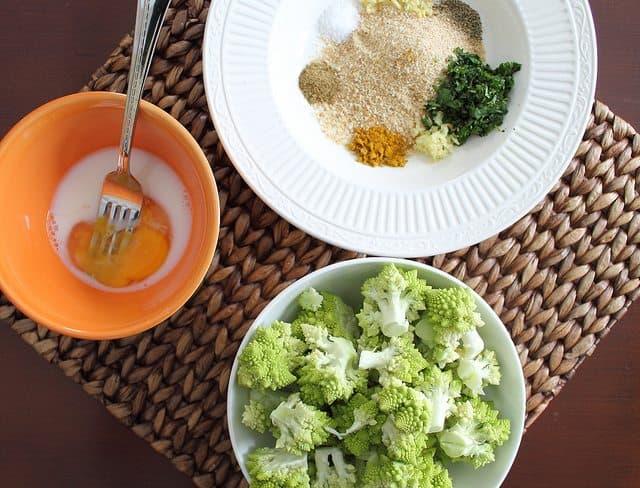 Crispy Curry Roasted Broccoflower is fun way to change up your side dish routine.