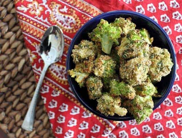 Crispy Curry Roasted Broccoflower