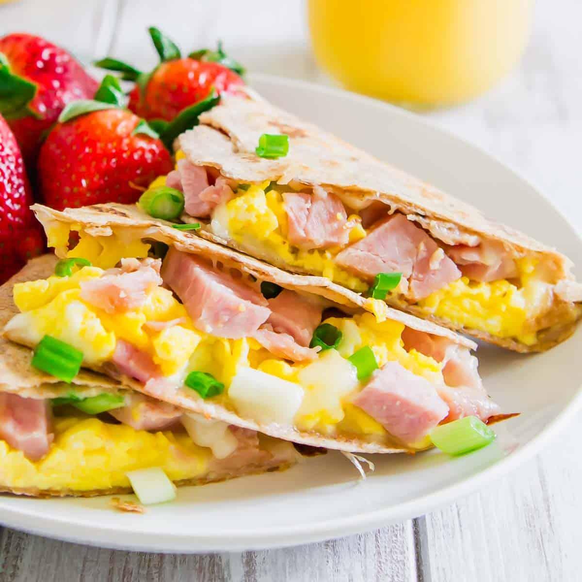 Easy Breakfast Quesadilla