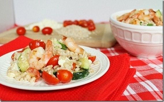 Shrimp Barley Salad