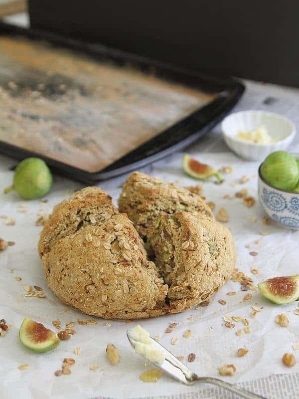 Fig and Orange Oat Bread