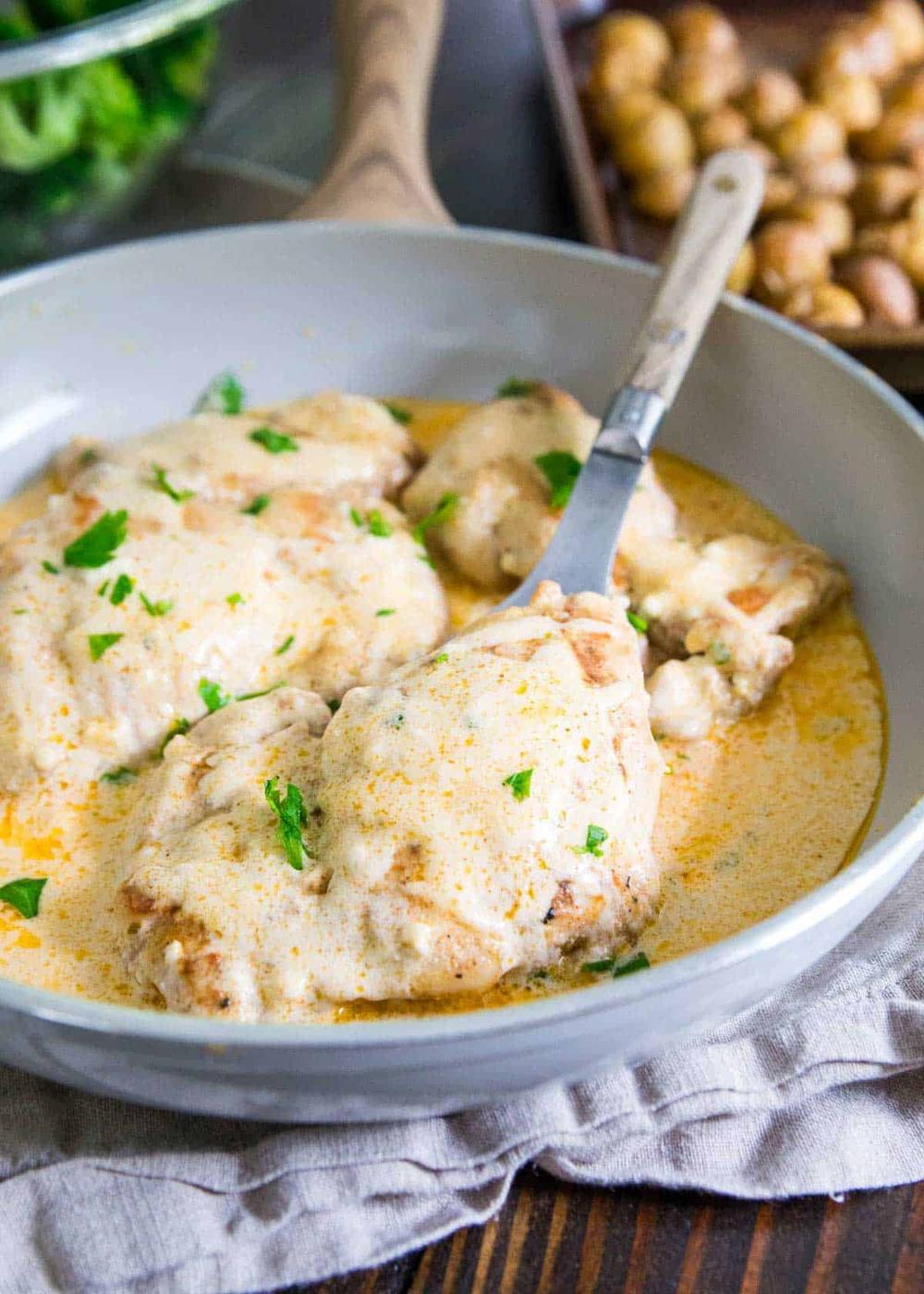 Five Spice Cream Cheese Chicken