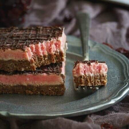 Frozen Chocolate Cherry Bars
