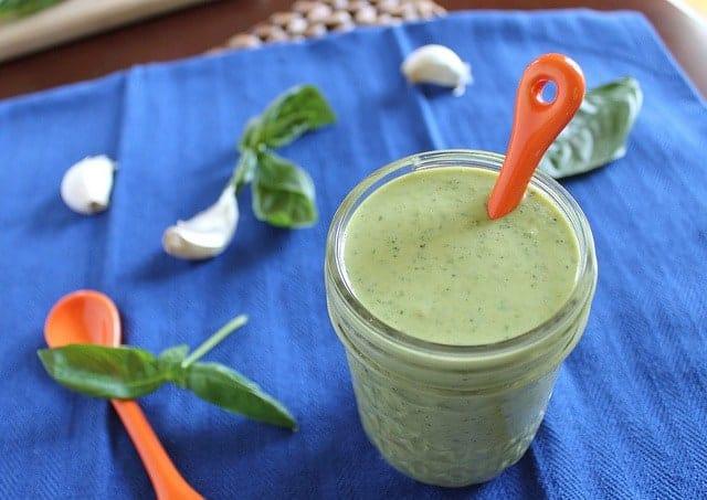 Lemon Garlic Herb Tahini Dressing