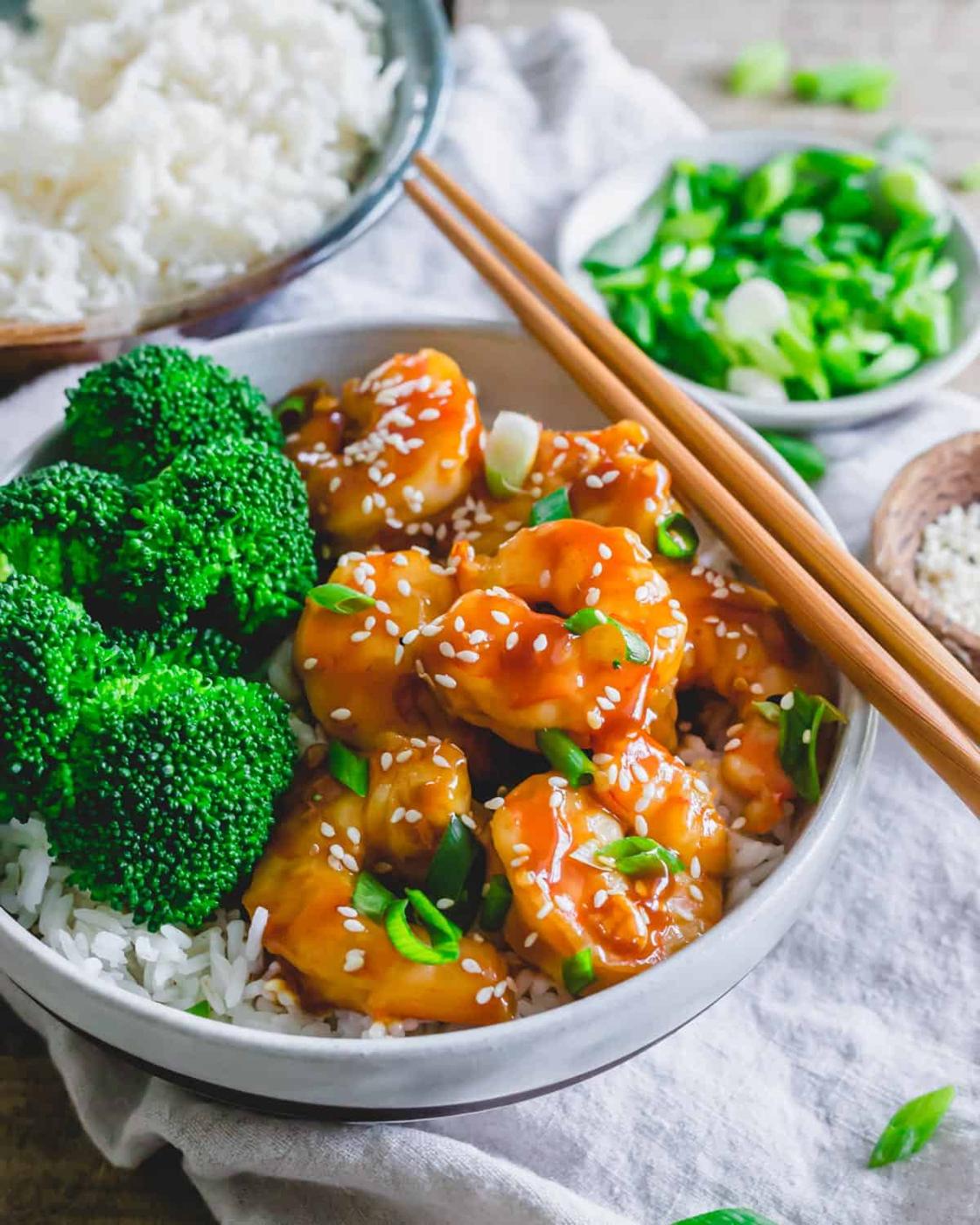 General Tso Shrimp