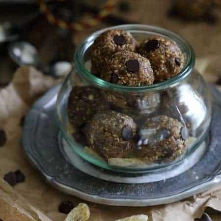 Gingerbread Chocolate Chip Bites