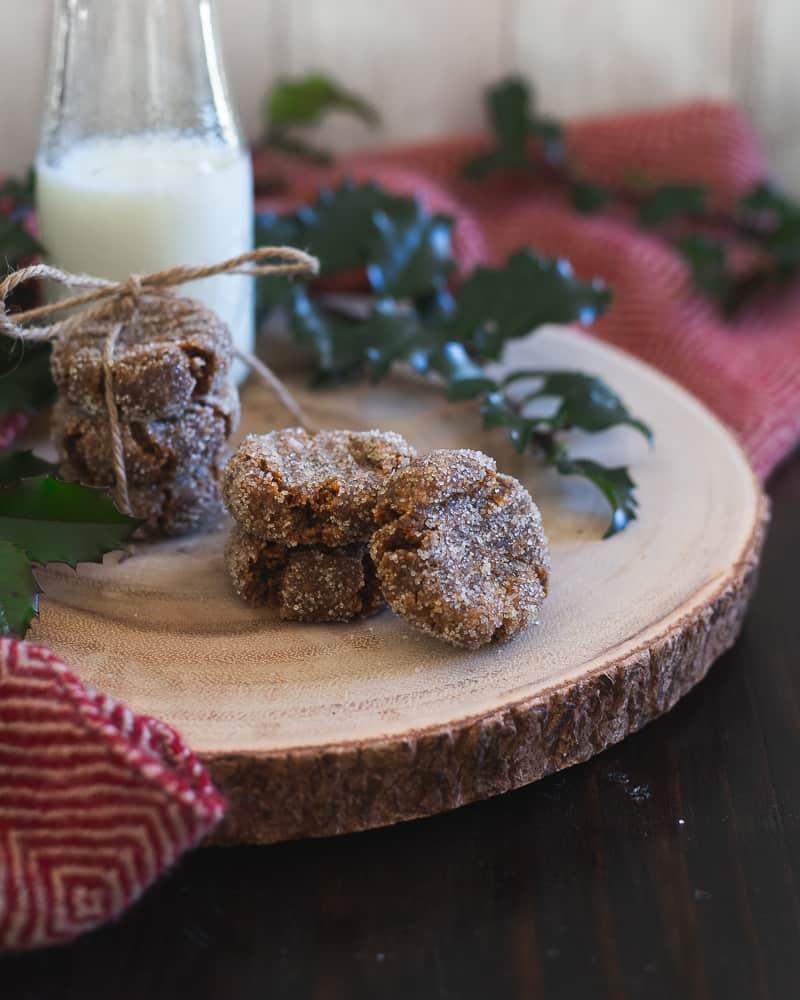 Enjoy a holiday treat guilt-free with these healthy gingerbread collagen cookies.