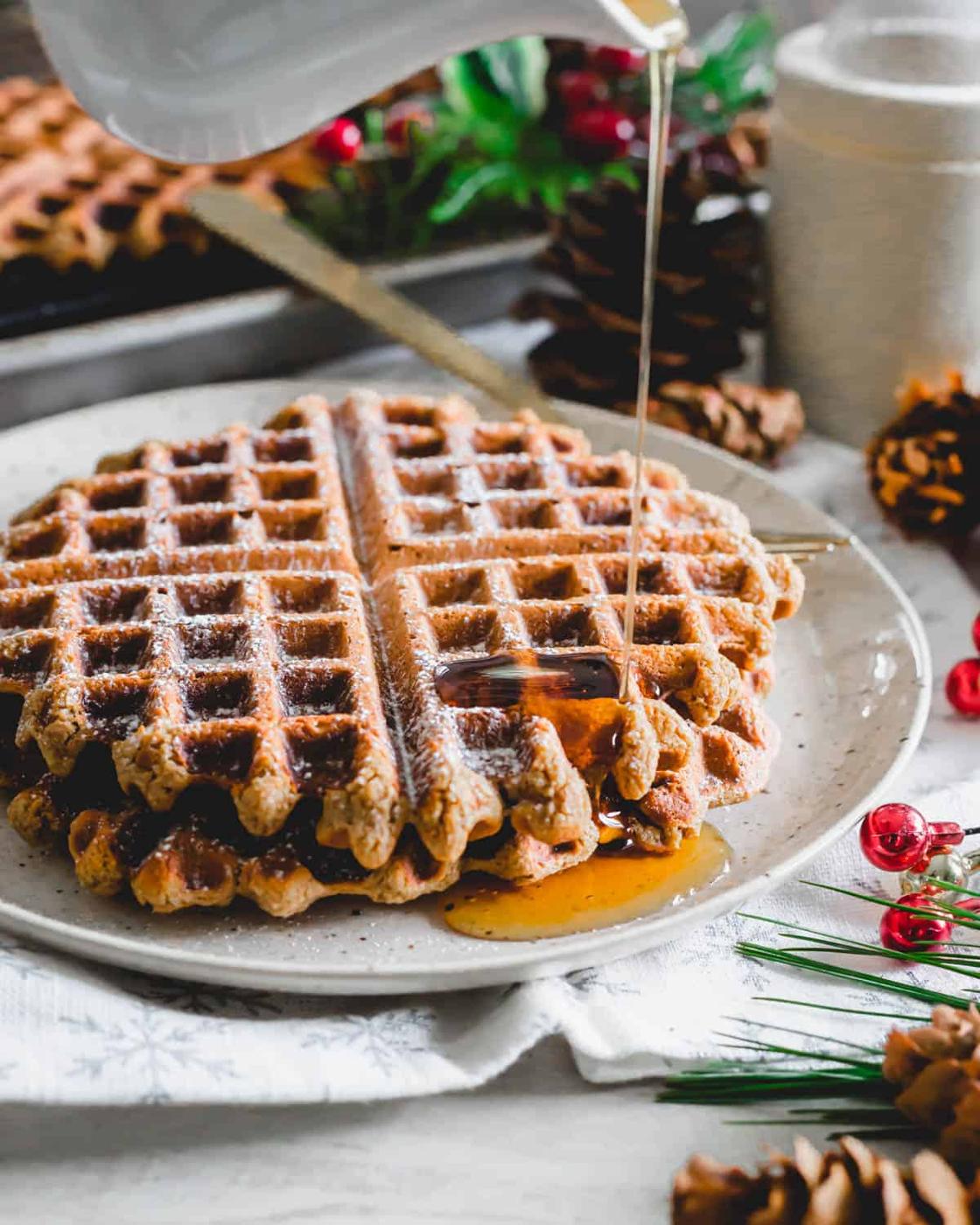 Gingerbread Waffles