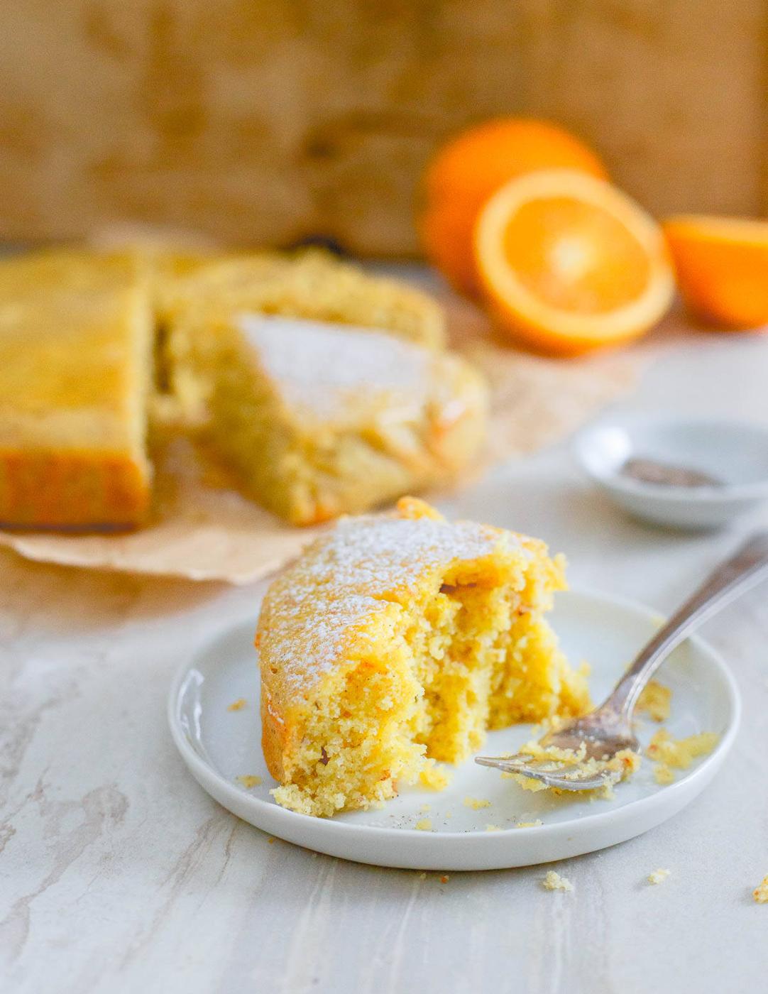 This orange cardamom cake with a sweet orange glaze is guaranteed to be enjoyed by all.