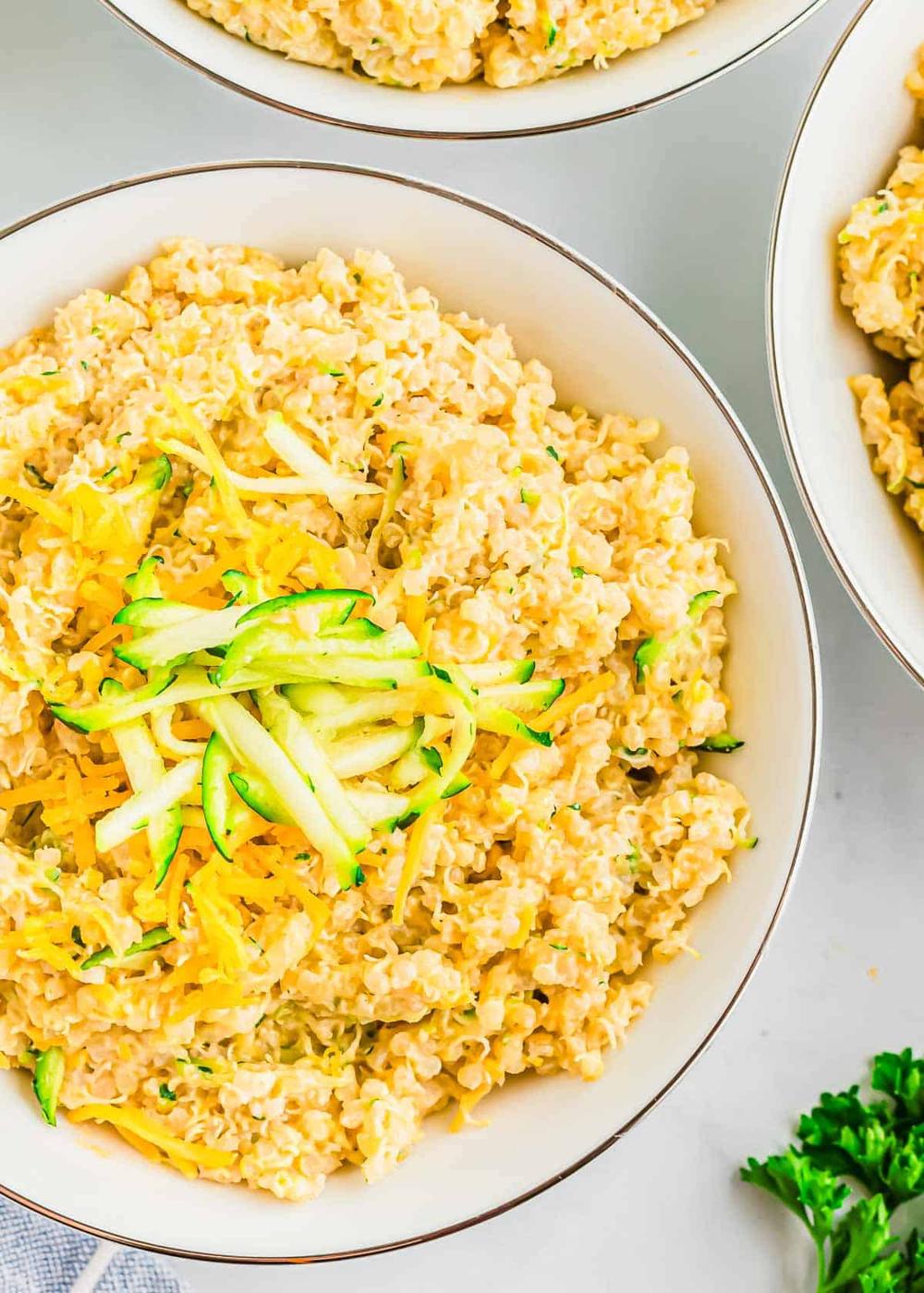 Cheesy Quinoa