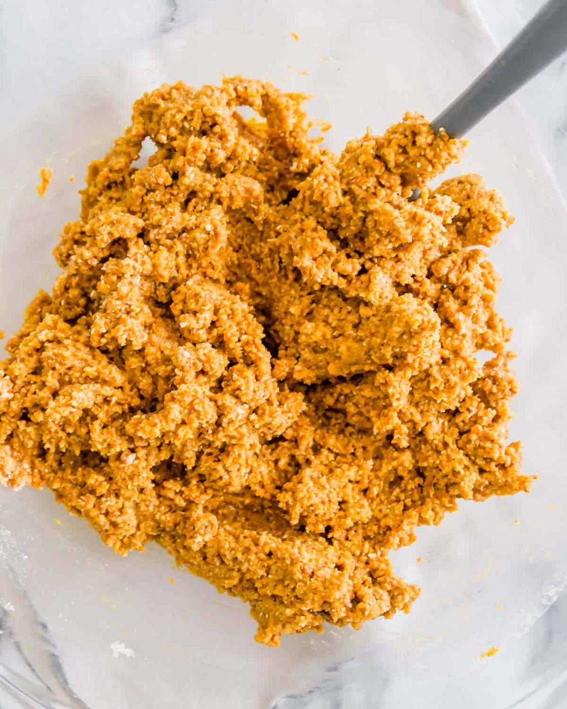 gluten-free and vegan pumpkin bars made with almond and oat flours.