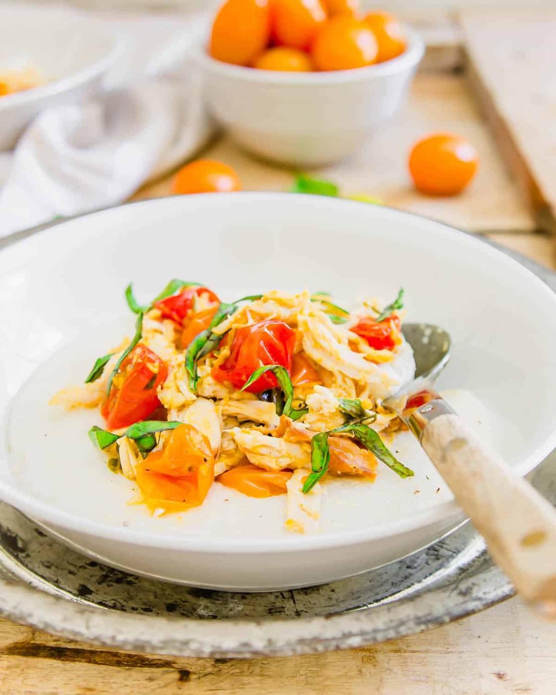 Creamy Goat Cheese Grits