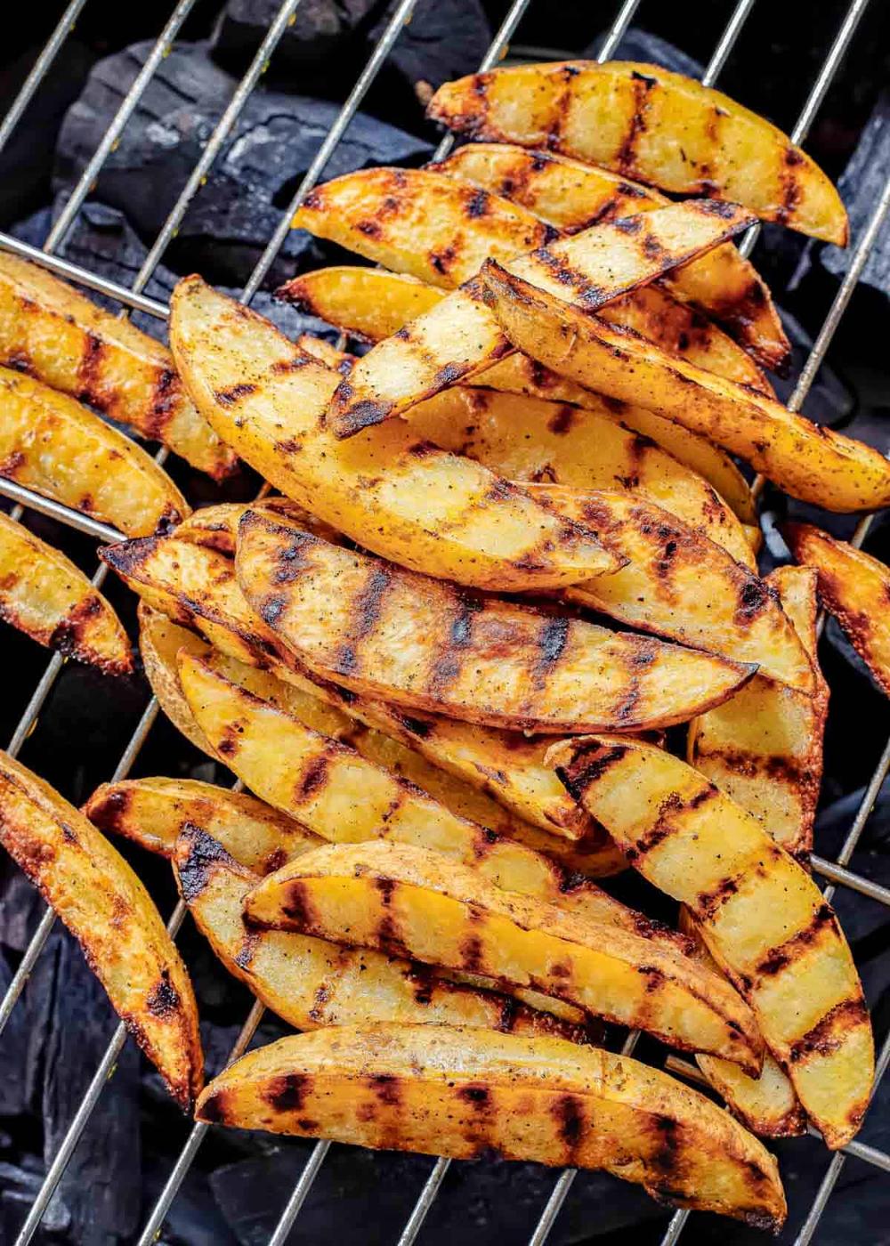 Grilled Potato Wedges