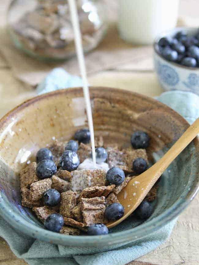 Healthy Cinnamon Crunch Cereal