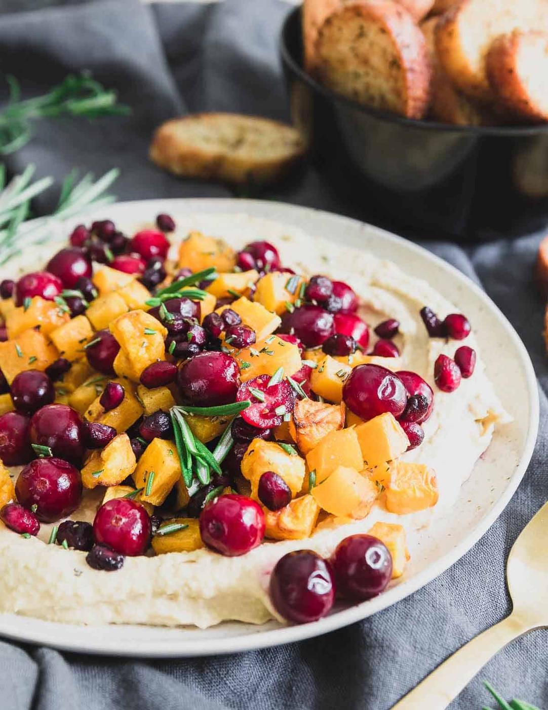 Holiday Butternut Squash Hummus