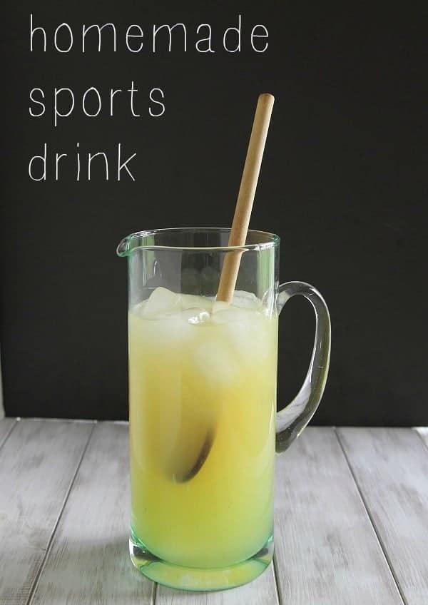 How To Make a Homemade Sports Drink