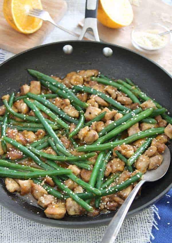 Honey Orange Sesame Chicken