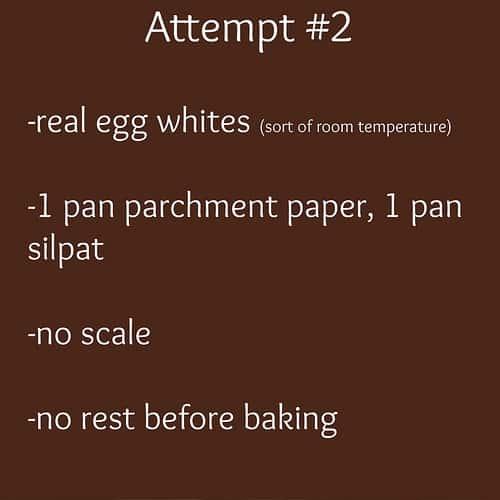 How not to make macarons