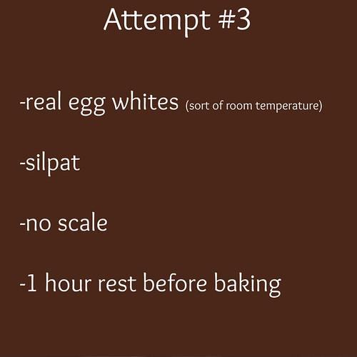 How not to make macarons