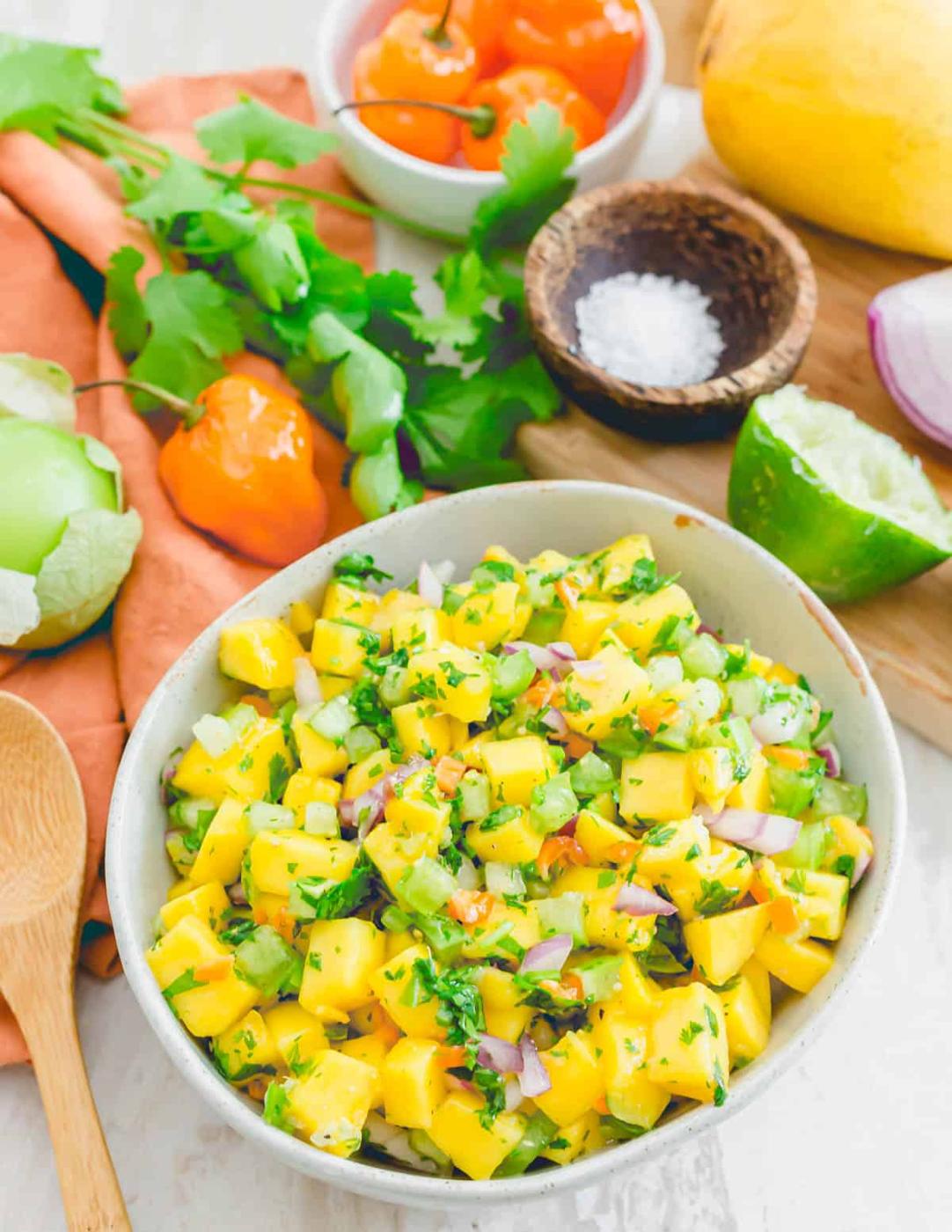 Mango Habanero Salsa