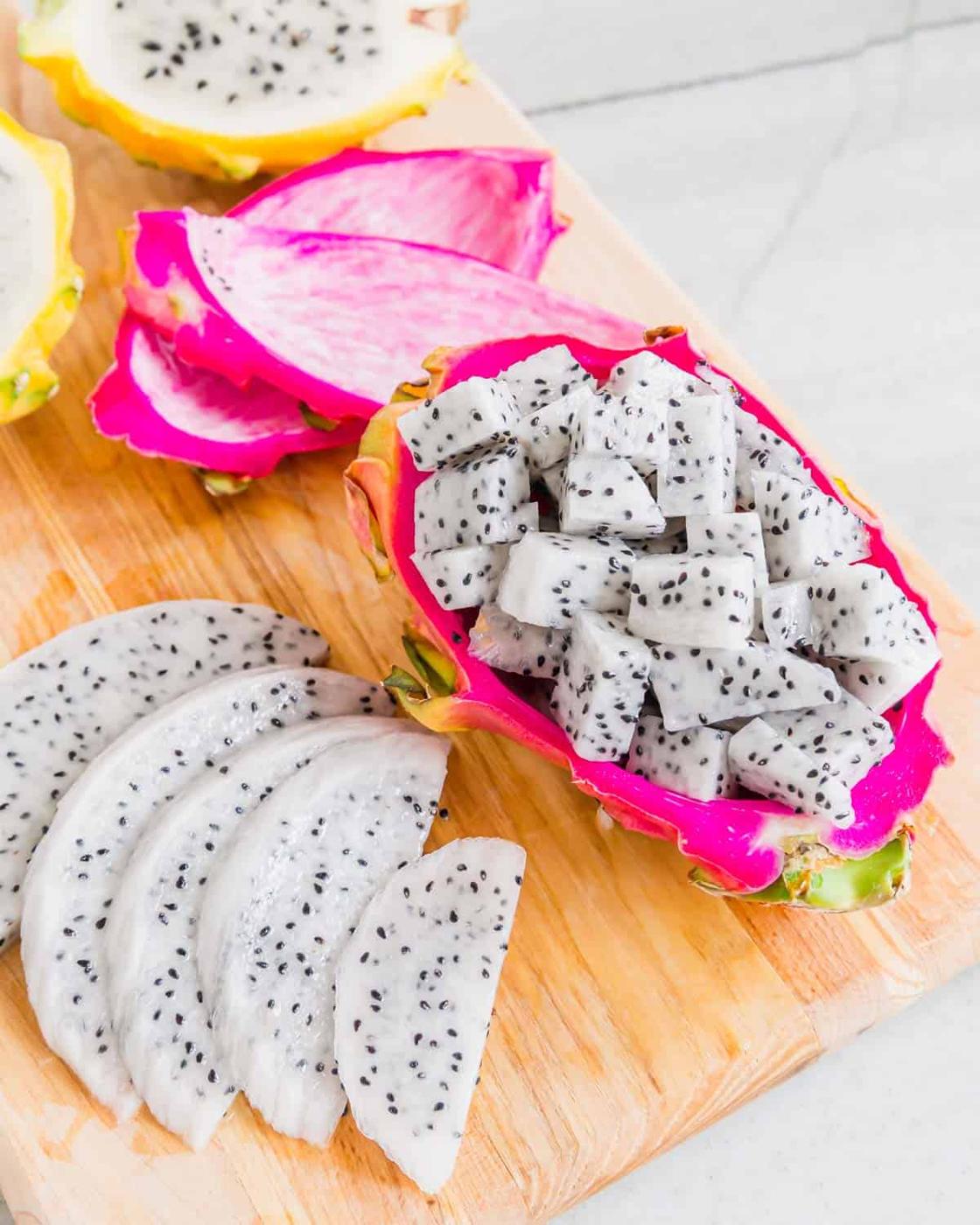 How To Cut Dragon Fruit