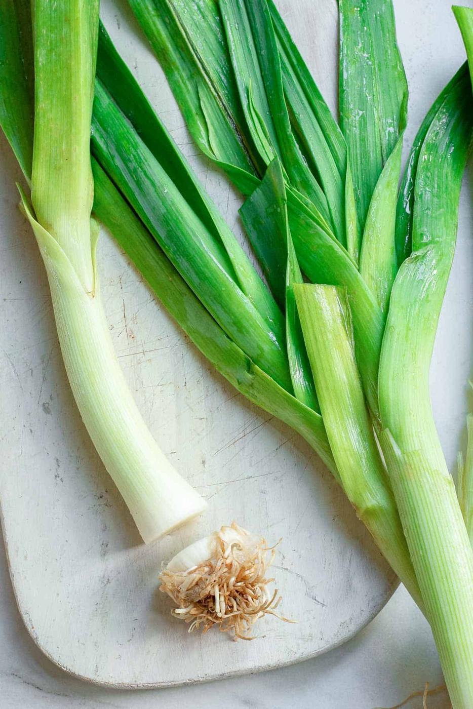 How To Cut Leeks
