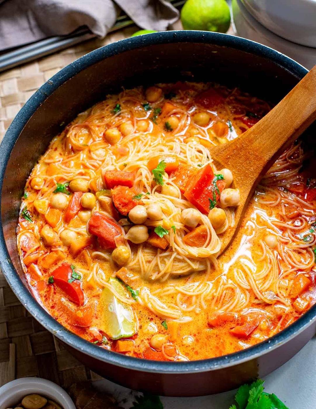Thai Red Curry Soup