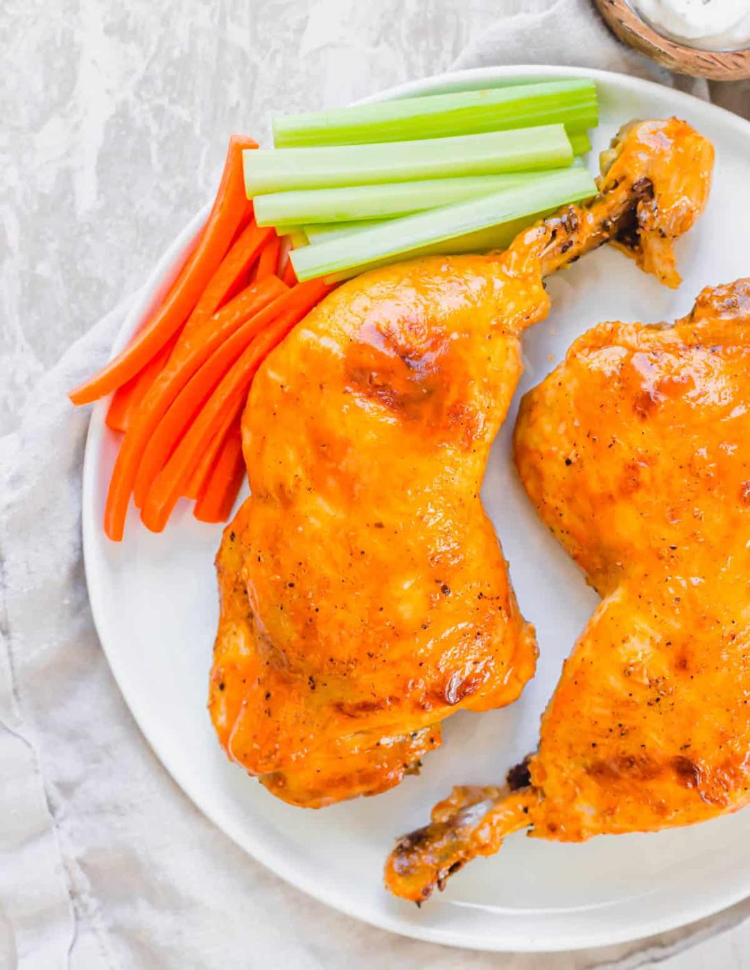 Buffalo Instant Pot Chicken Leg Quarters