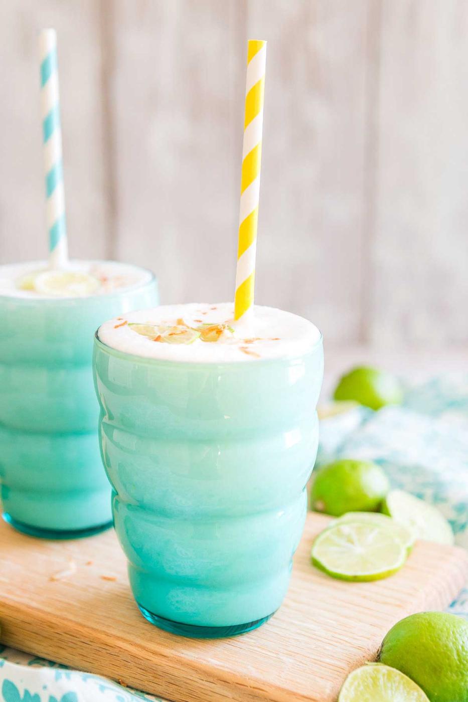 Dairy free and easily made vegan, this key lime smoothie can be enjoyed by everyone.