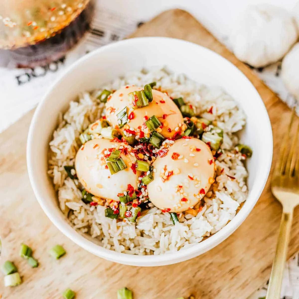 Korean Marinated Eggs