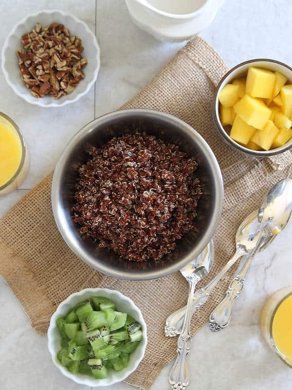 Breakfast quinoa