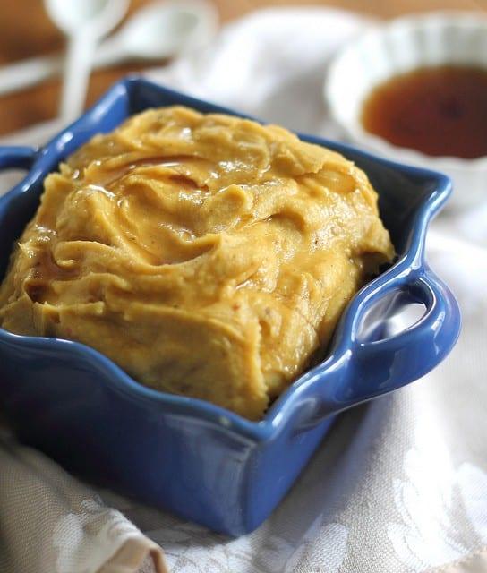 Maple garlic squash puree
