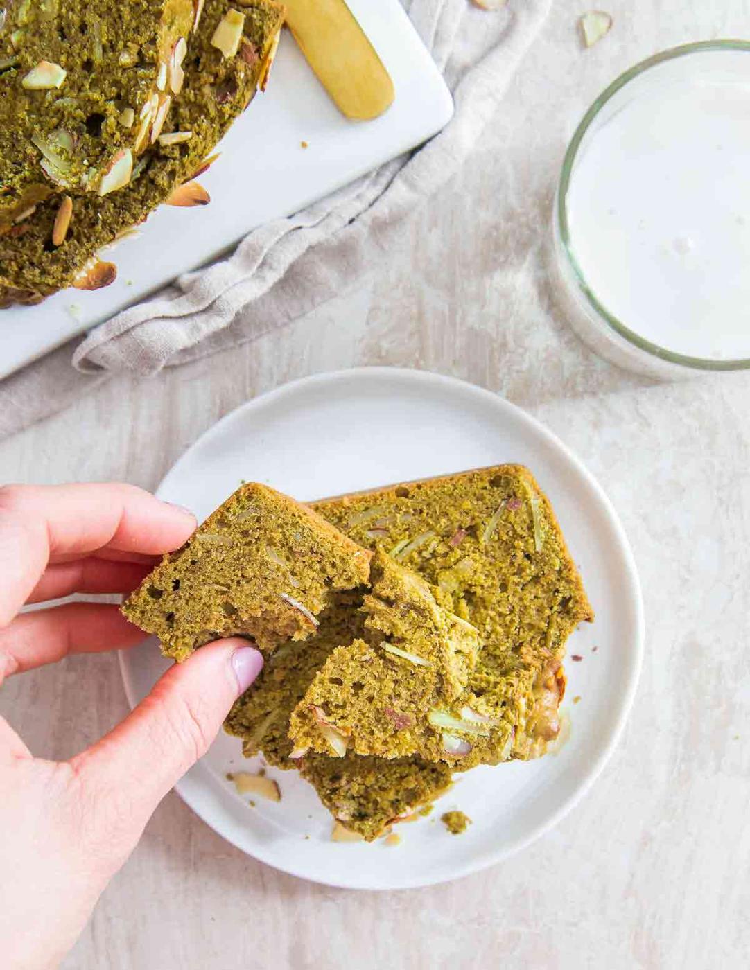 This matcha loaf bread is a simple and easy recipe packed with flavor and perfect for a delicious snack, dessert or breakfast.