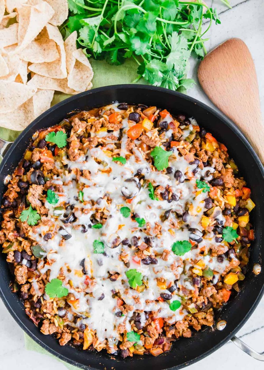 Mexican Ground Beef Skillet