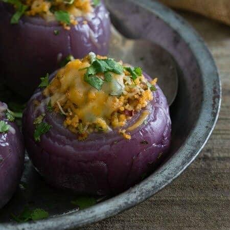 Mexican Stuffed Onions