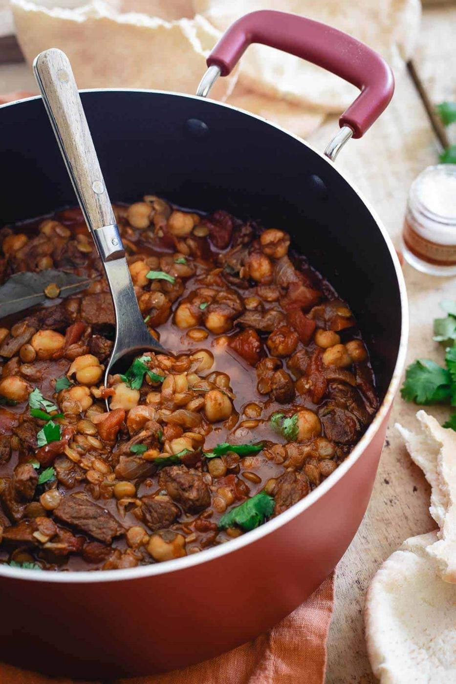 Moroccan Lamb Lentil Stew