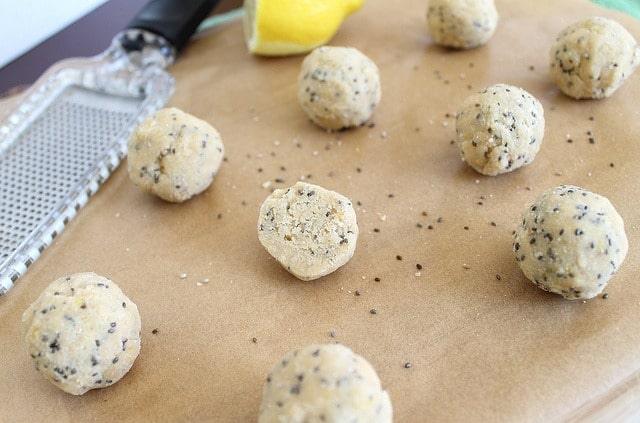 coconut lemon chia balls