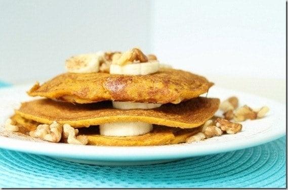 Oatmeal Pumpkin Pancakes