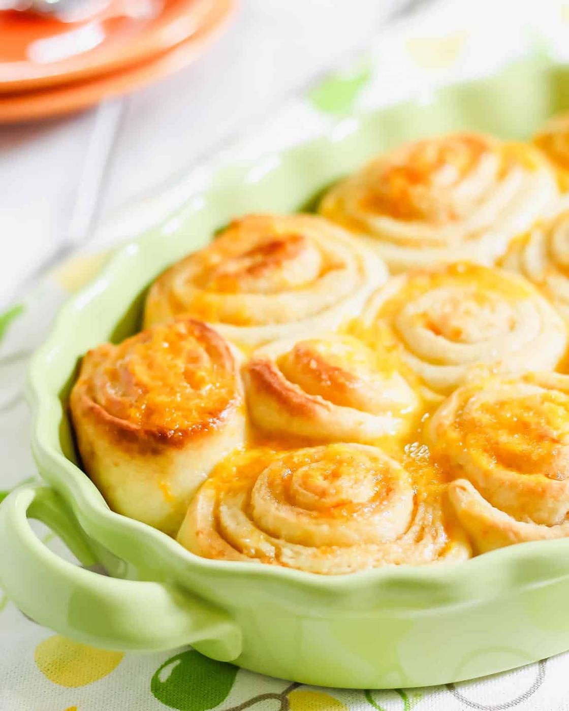 Orange Cinnamon Rolls