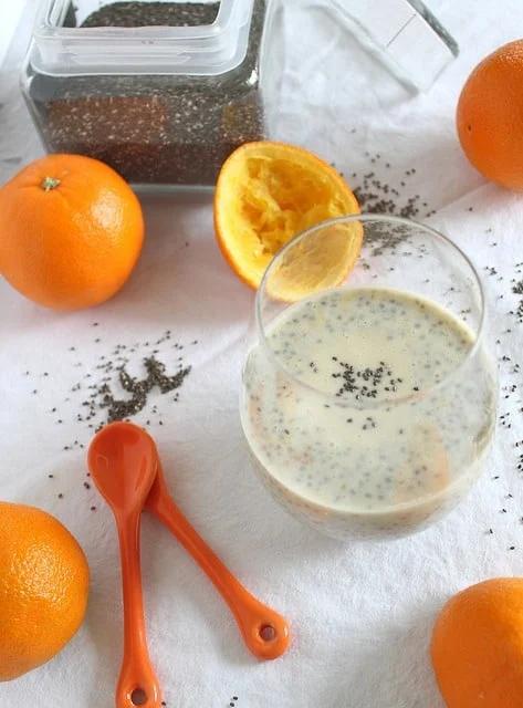 Kefir chia pudding