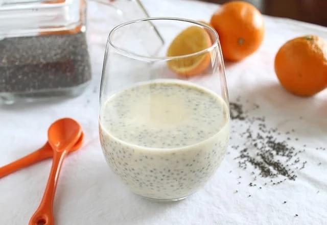 Orange Kefir Chia Pudding