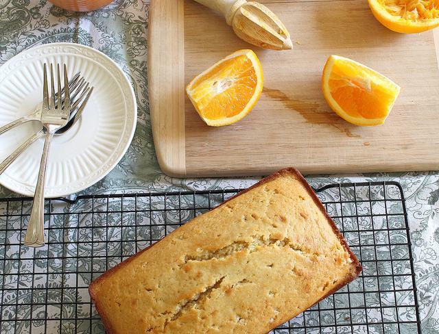 Orange Infused Pound Cake