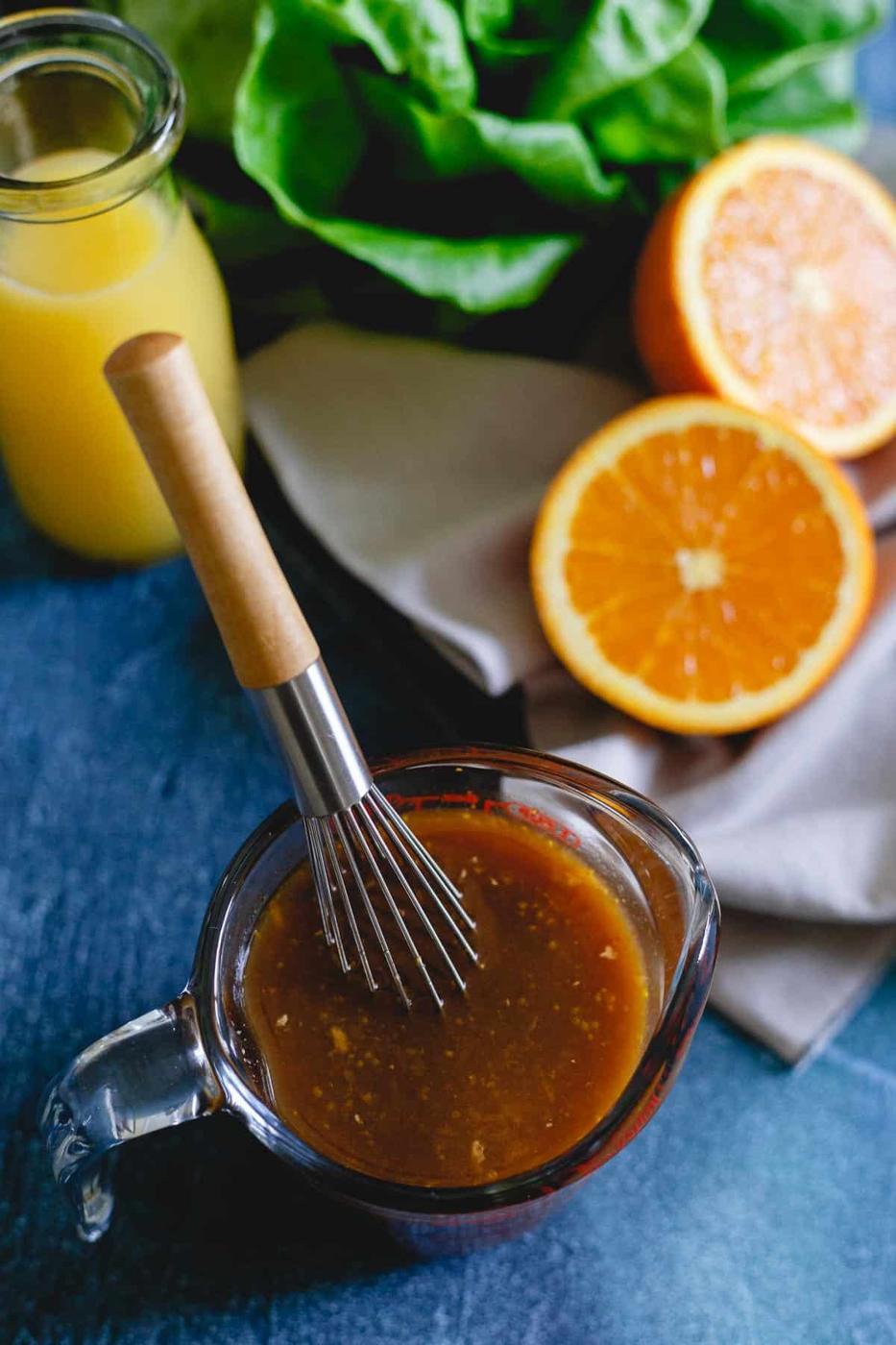 This sticky, sweet, savory and slightly spicy orange sauce adds so much flavor to this ground turkey dish.