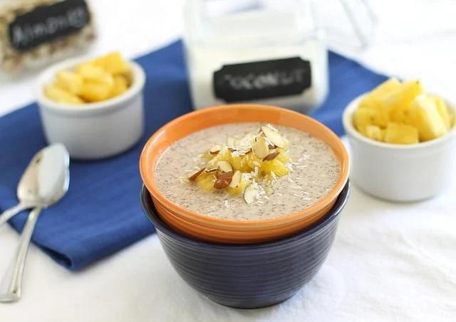 Overnight oats with buckwheat