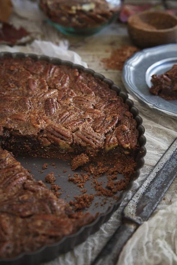 Chocolate Pecan Tart
