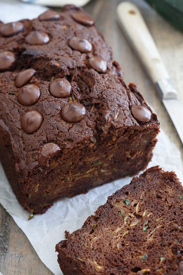 Paleo Chocolate Zucchini Bread